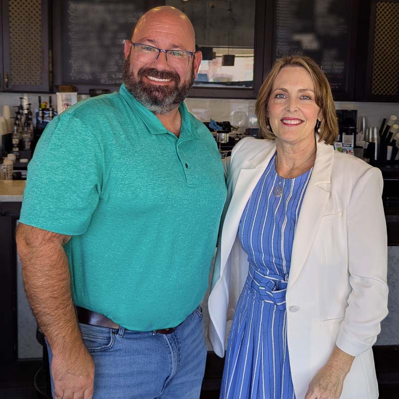 Brian Nathan and Congresswoman Kathy Castor