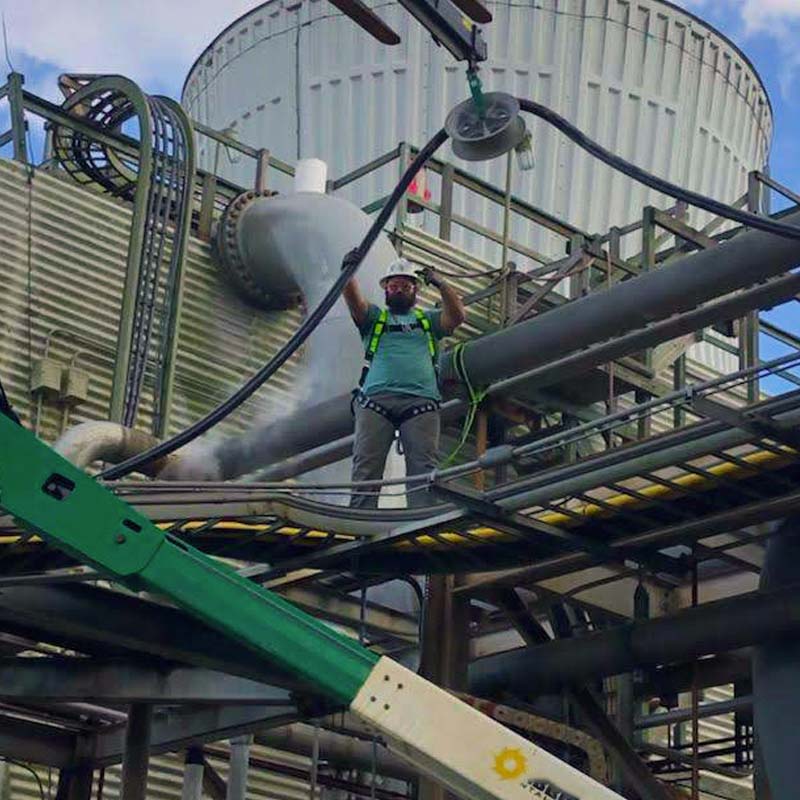 Brian Nathan Working Outdoors